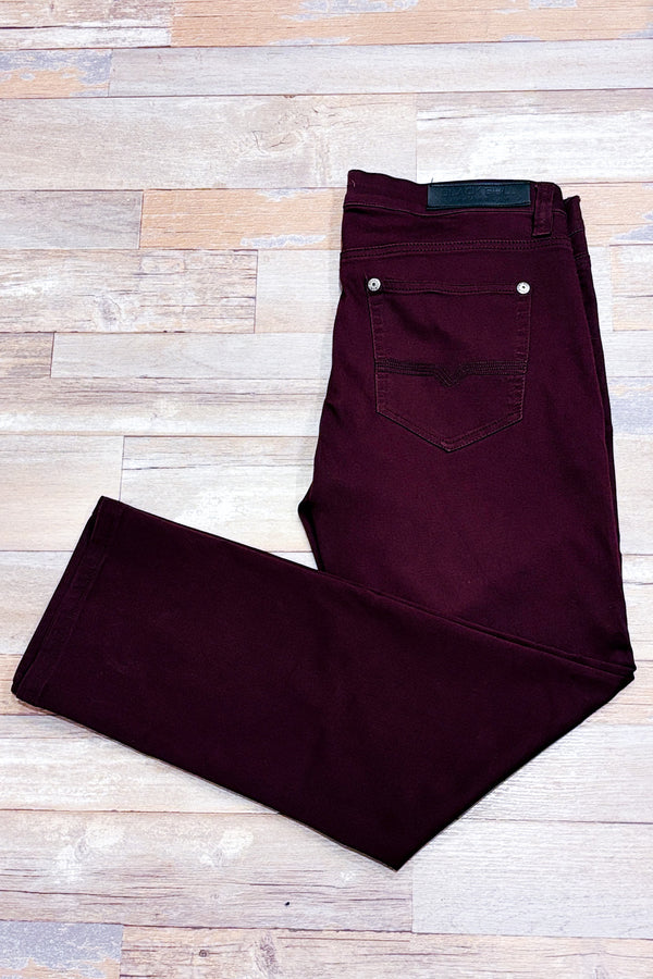 Pantalon bourgogne extensible (xl) - Homme *-Black Bull-La Penderie du Paradis 🕊