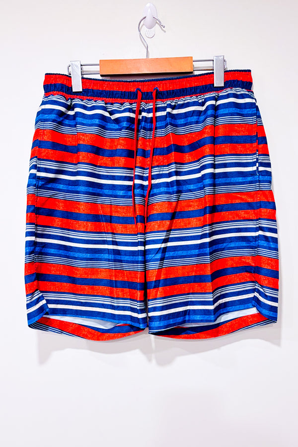 Maillot de bain rayé rouge et bleu (l) - Homme-Old Navy-La Penderie du Paradis 🕊