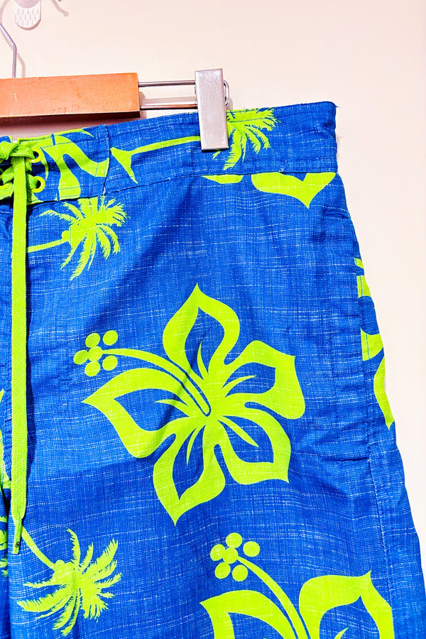 Maillot de bain bleu et vert fleuri (l) - Homme-Firefly-La Penderie du Paradis 🕊