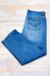 Jeans bleu jambe droite - Homme seconde main - Chaps- La Penderie du Paradis