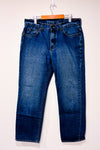Jeans bleu jambe droite - Homme seconde main - Chaps- La Penderie du Paradis