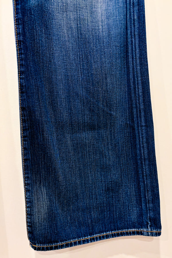 Jeans bleu délavé - Homme* seconde main - Adriano Goldshmied- La Penderie du Paradis