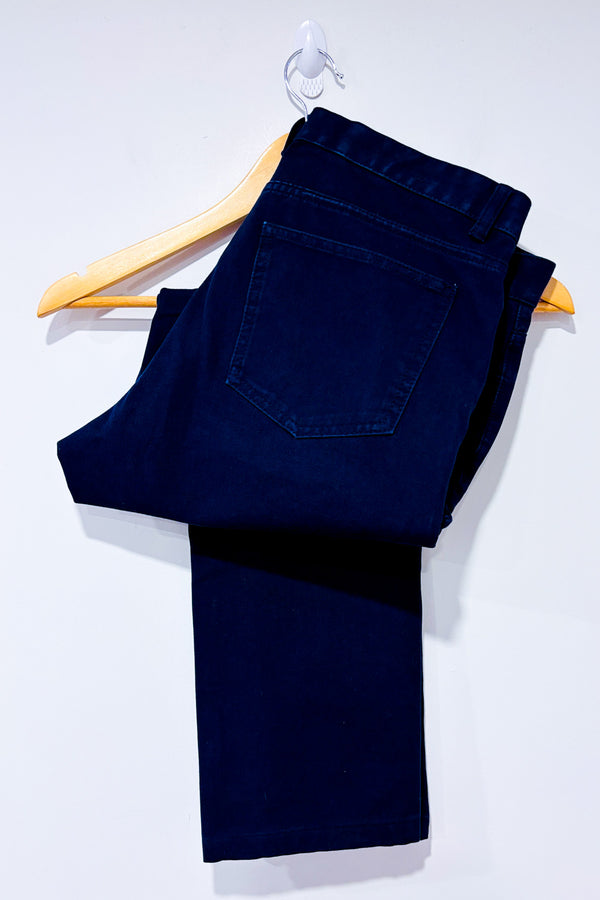 Pantalon marine coupe droite - Homme seconde main - RW&CO.- La Penderie du Paradis