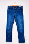 Jeans bleu foncé Jack - Homme seconde main - Buffalo David Bitton- La Penderie du Paradis