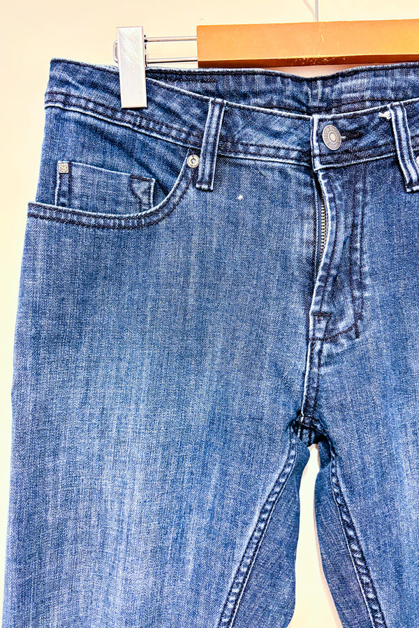 Jeans bleu foncé Jack - Homme seconde main - Buffalo David Bitton- La Penderie du Paradis