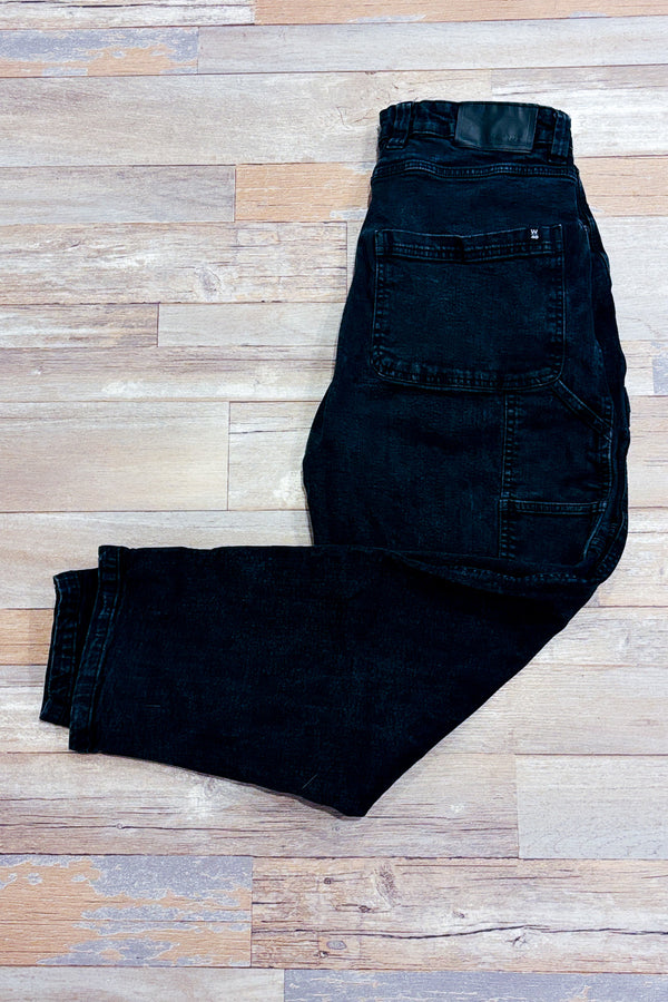 Jeans baggy noir - Homme seconde main - West49- La Penderie du Paradis