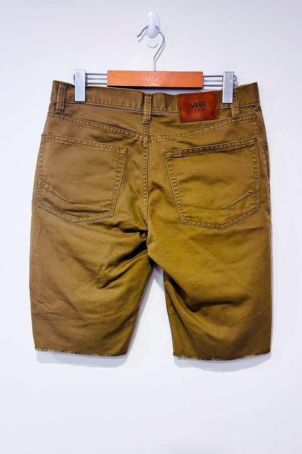 Bermuda brun - Homme seconde main - Vans- La Penderie du Paradis