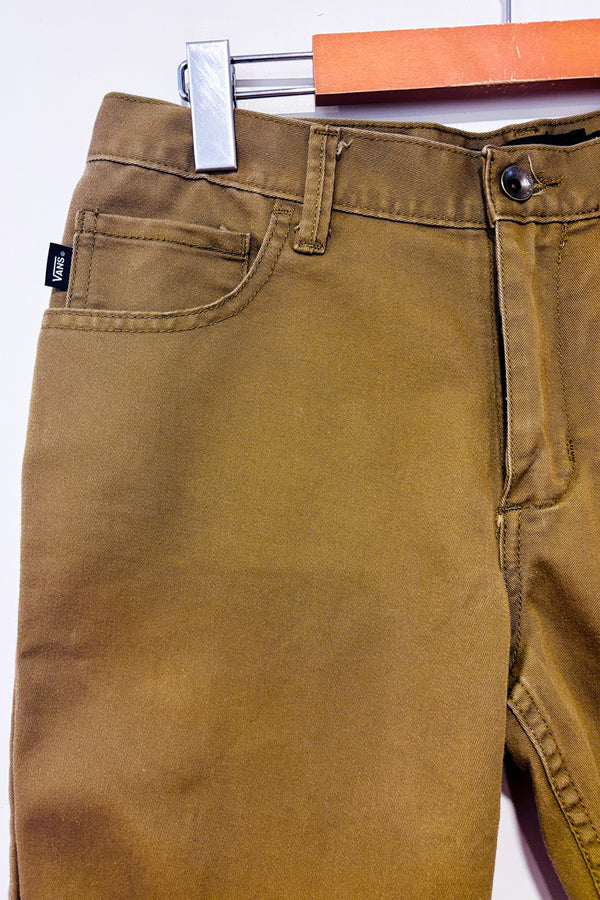 Bermuda brun - Homme seconde main - Vans- La Penderie du Paradis