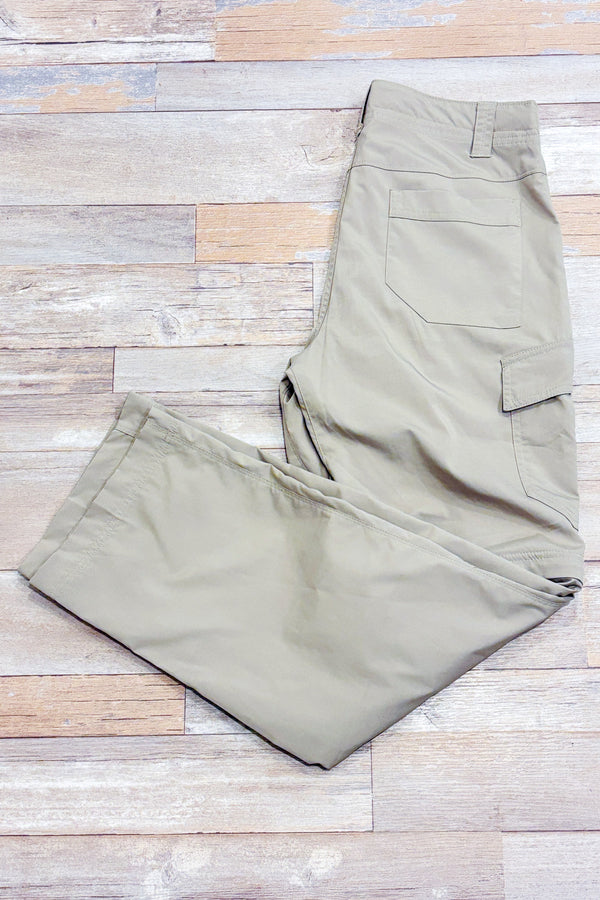 Pantalon plein air beige convertible - Homme* seconde main - Columbia- La Penderie du Paradis