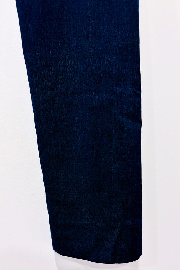 Pantalon marine extensible en laine - Homme seconde main - Vincent D'Amérique- La Penderie du Paradis