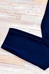 Pantalon marine extensible en laine - Homme seconde main - Vincent D'Amérique- La Penderie du Paradis