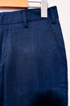 Pantalon marine extensible en laine - Homme seconde main - Vincent D'Amérique- La Penderie du Paradis