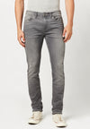 Jeans slim gris - Homme* seconde main - Buffalo David Bitton- La Penderie du Paradis