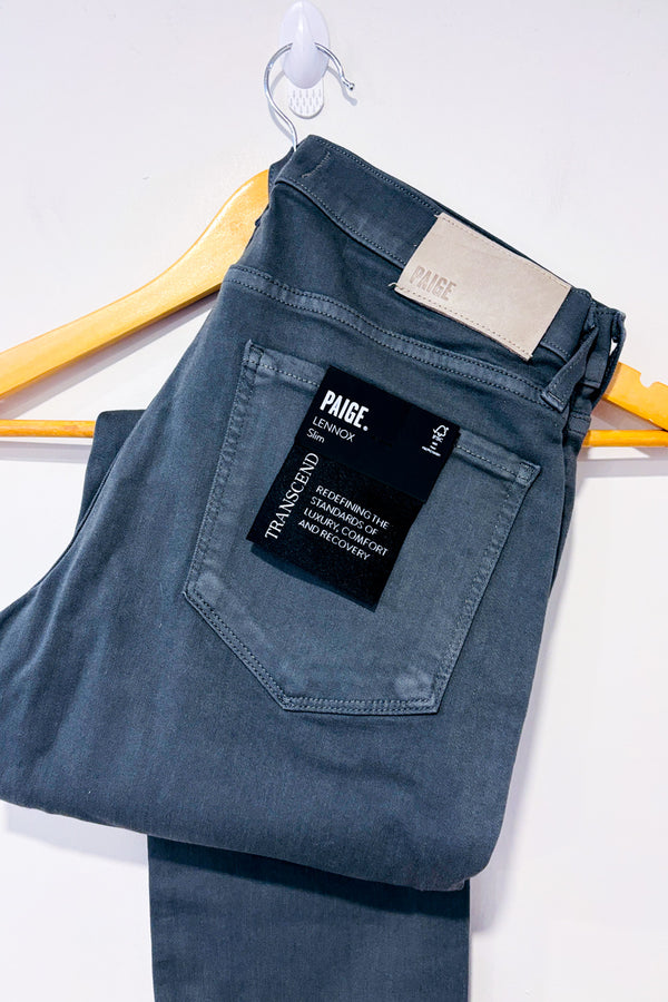 Jeans Lennox slim gris - Homme* seconde main - Paige- La Penderie du Paradis
