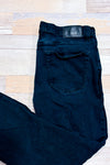 Jeans noir jambe droite - Homme seconde main - Denver Hayes- La Penderie du Paradis