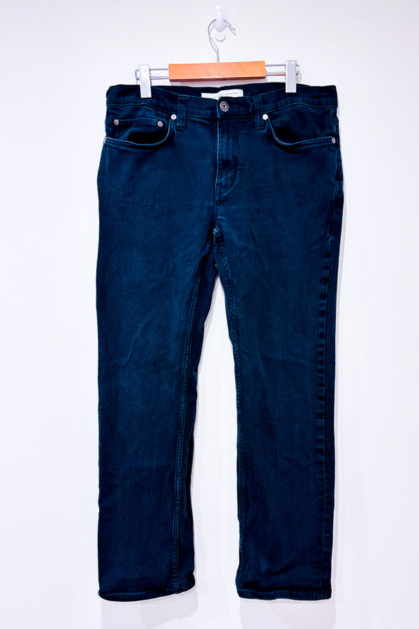 Jeans noir jambe droite - Homme seconde main - Denver Hayes- La Penderie du Paradis