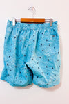 Maillot de bain bleu à motif vagues et poissons seconde main - Hurley- La Penderie du Paradis