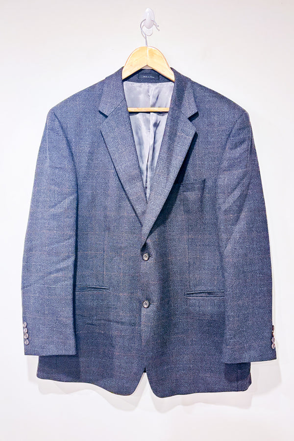 Veston gris et brun à carreaux en laine (l) - Homme-Ralph Lauren-La Penderie du Paradis 🕊