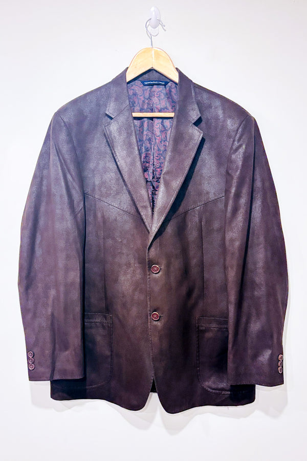 Veston brun faux suède Clapton (l) - Homme-Coppley-La Penderie du Paradis 🕊