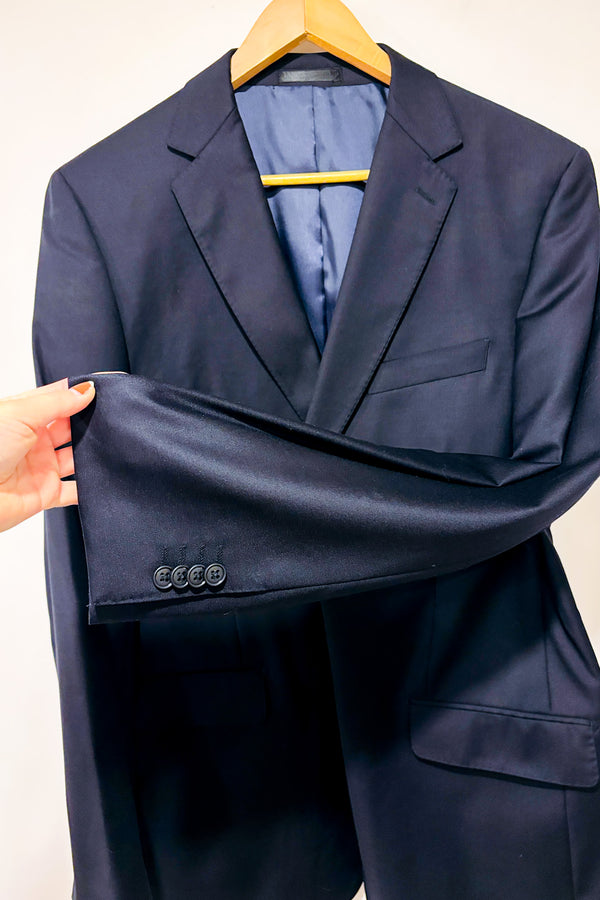 Veston marine Charles en laine (xl) - Homme *-Betenly-La Penderie du Paradis 🕊