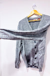 Cardigan gris (xl) - Homme seconde main - Hudson North- La Penderie du Paradis