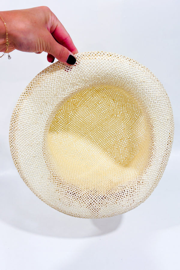 Chapeau beige en paille-Autres-La Penderie du Paradis 🕊