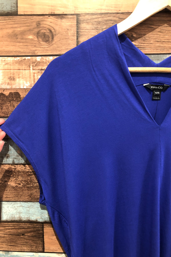 Haut ample indigo (xl) seconde main Reitmans