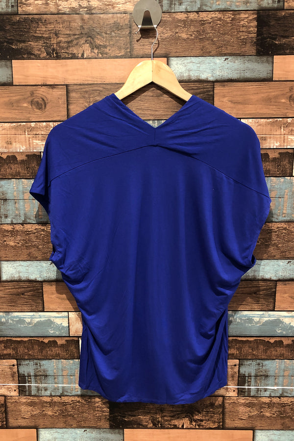 Haut ample indigo (xl) seconde main Reitmans