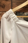 Haut blanc épaules dénudées (xs) seconde main Dynamite