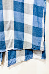 Haut bleu et blanc à carreaux (s) seconde main RW&CO