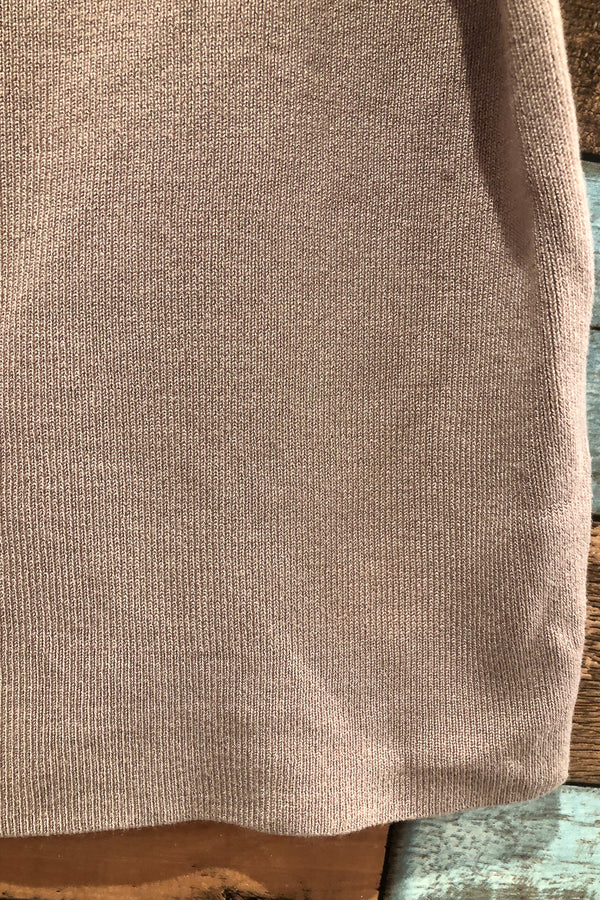 Haut côtelé vieux rose licou croisé(2X) seconde main Reitmans