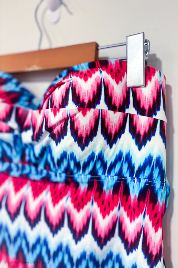 Haut de maillot de bain multicolore (l) seconde main Captiva by Christina