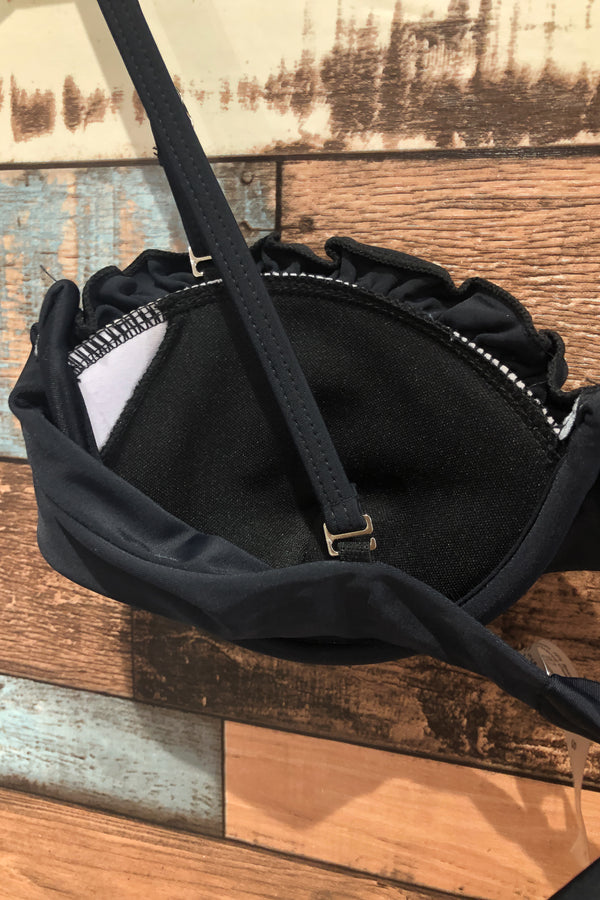 Haut de maillot de bain noir (s) seconde main SHEIN