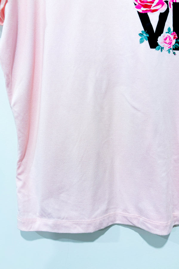 Haut de pyjama rose ''love'' (m)-Carisma-La Penderie du Paradis 🕊