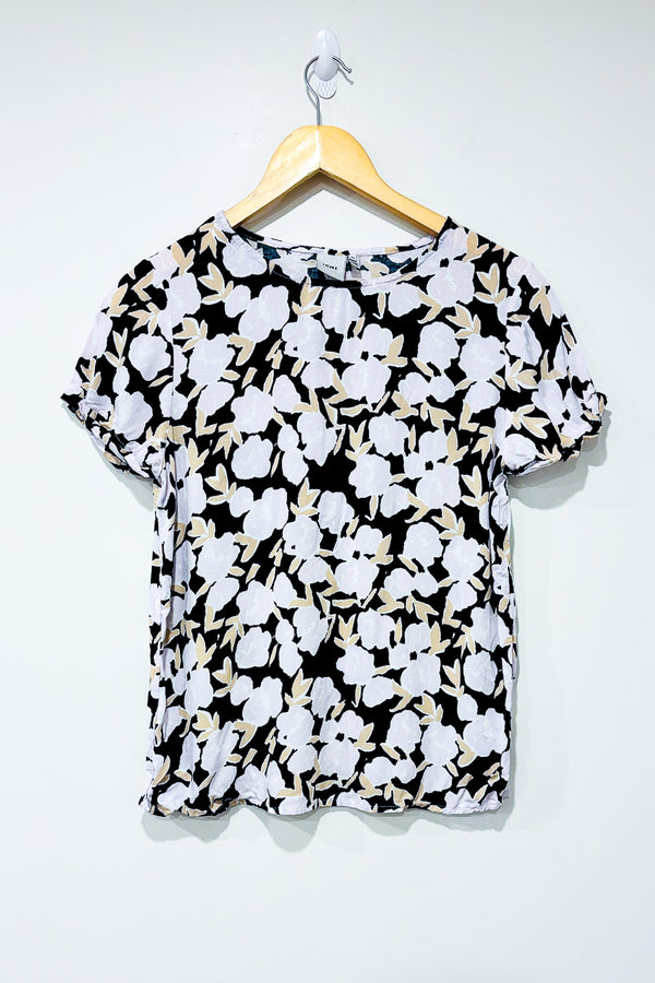 Haut Ihvera noir et rose fleuri (s) - ICHI - La Penderie du Paradis ?