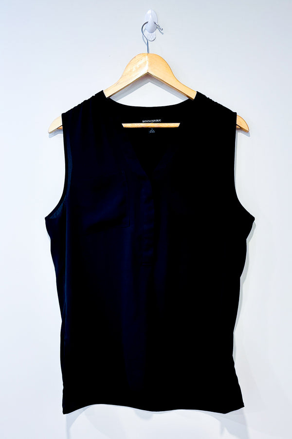 Haut sans manche noir (m) seconde main Banana Republic