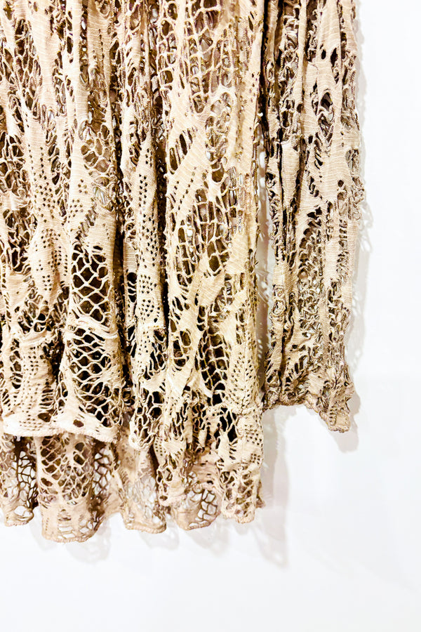 Haut taupe en maille (m/l) seconde main Autres