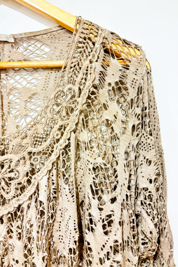 Haut taupe en maille (m/l) seconde main Autres