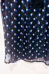 Haut transparent noir scintillant avec coeurs bleus (l)-Tristan-La Penderie du Paradis 🕊