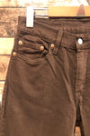 Jeans 511 brun jambe droite (xs) - Homme seconde main Levi's