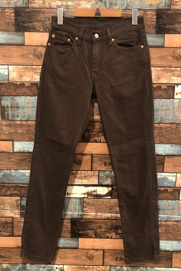 Jeans 511 brun jambe droite (xs) - Homme seconde main Levi's