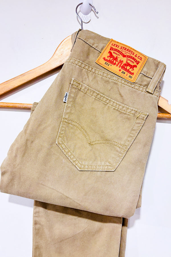 Jeans 511 taupe jambe étroite (xs) - Homme-Levi's-La Penderie du Paradis 🕊