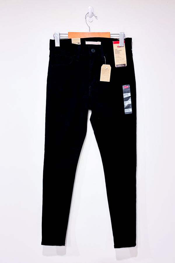 Jeans 720 noir high-rise super skinny (s)-Levi's-La Penderie du Paradis 🕊