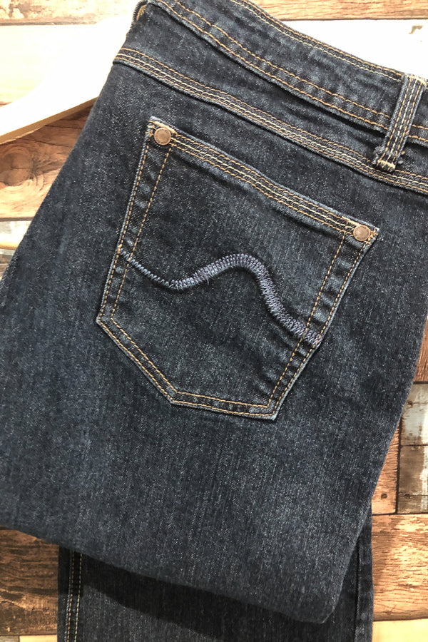 Jeans bleu foncé (l) seconde main Bprogress