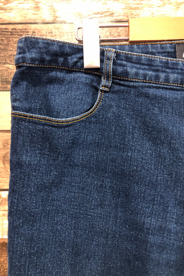 Jeans bleu foncé (l) seconde main Reitmans