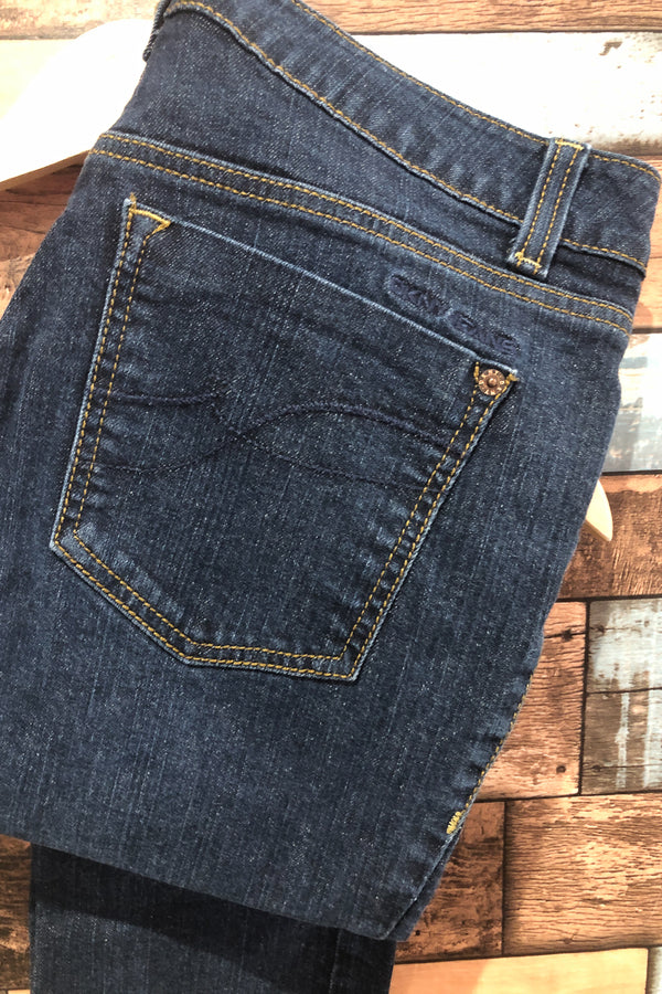 Jeans bleu foncé (m) seconde main DKNY