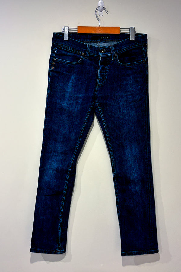 Jeans bleu foncé (s) - Homme seconde main Krew