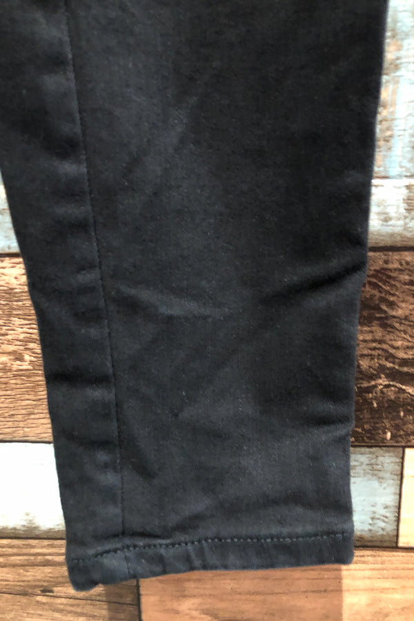 Jeans Jamie noir troués taille haute (s) seconde main Top Shop