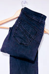 Jeans Mia noir délavé taille mi-haute jambe droite (m)-Denver Hayes-La Penderie du Paradis 🕊