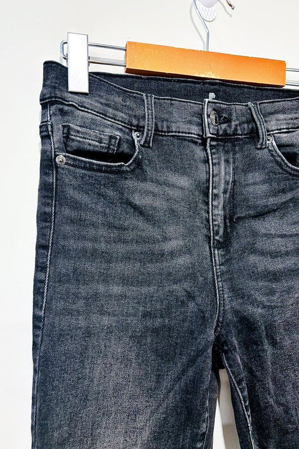 Jeans noir délavé jambe étroite (xs) - Dynamite - La Penderie du Paradis 🕊